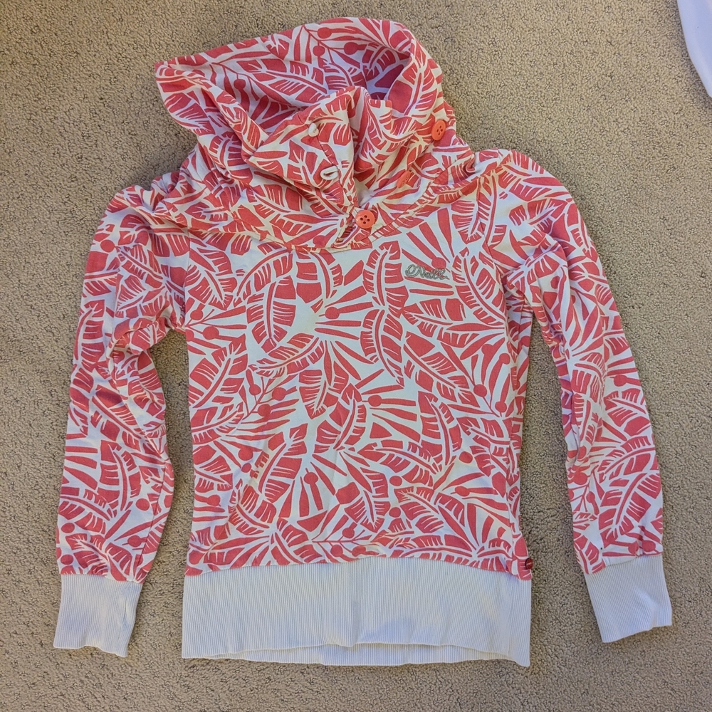 O'Neill - Women's Pink Patterned Sweater - S